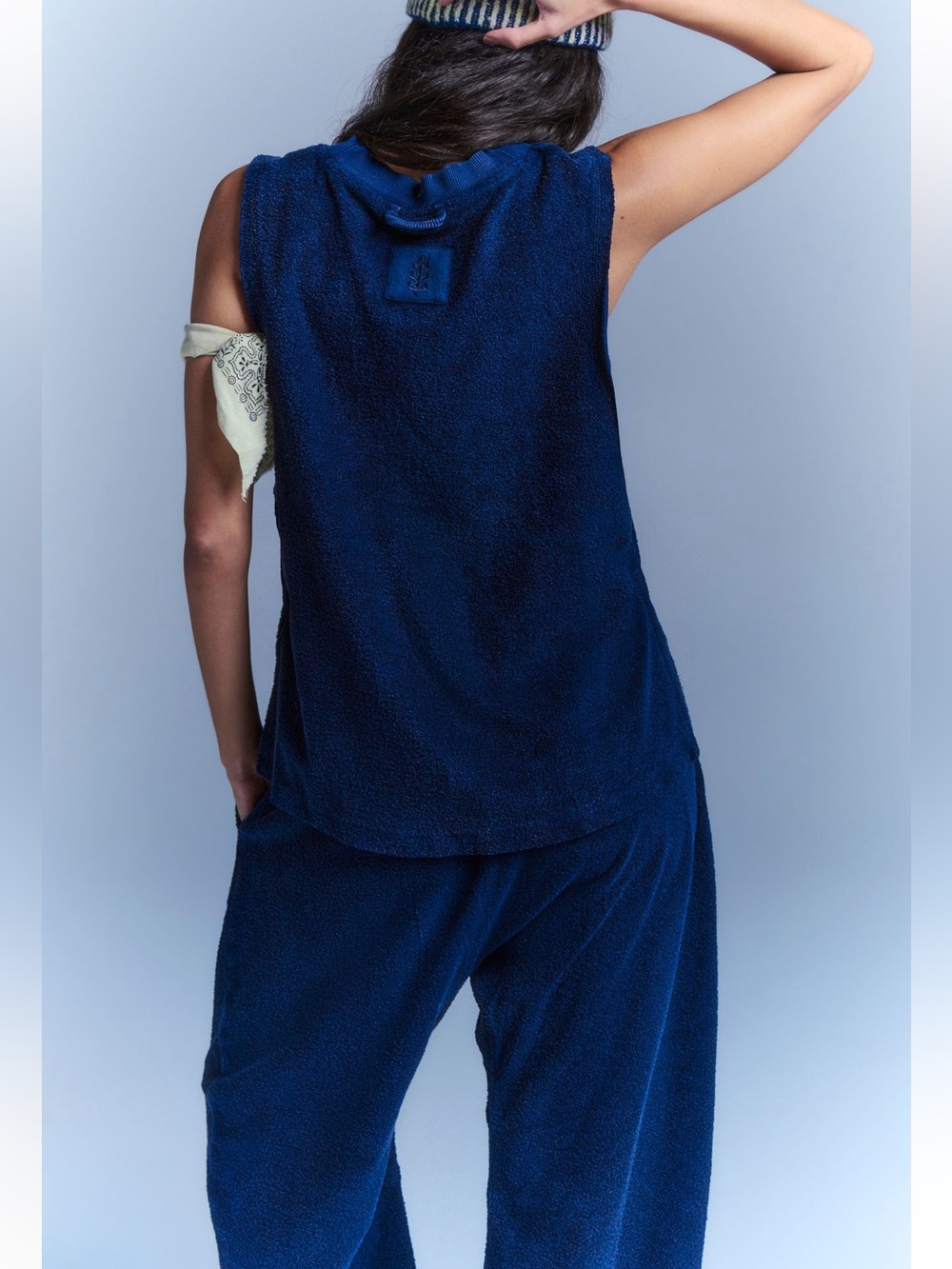 NWT FREE PEOPLE MOVEMENT TOWEL TERRY RELAXED SET - Picture 4 of 6
